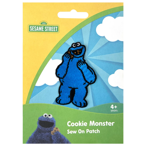 Cookie Monster Sew On Patch