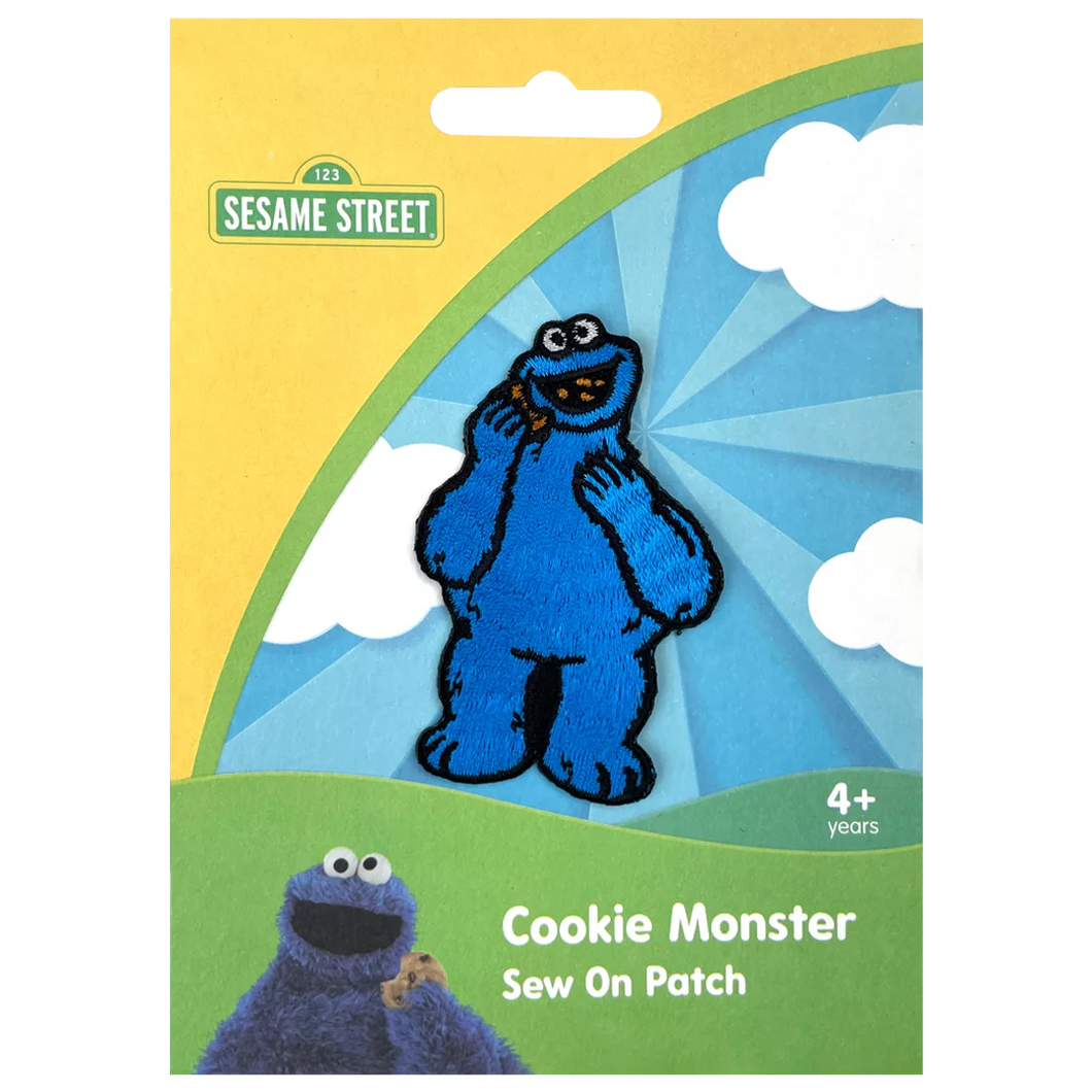 Cookie Monster Sew On Patch