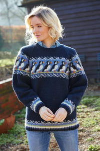 Circus of Puffins Sweater