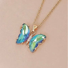 Crystal Butterfly Necklace