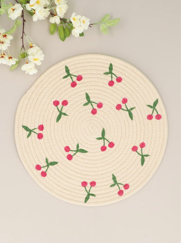 Cherries Woven Placemat