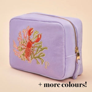 Embroidered Make Up Bag