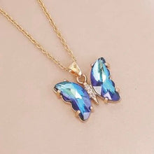 Crystal Butterfly Necklace