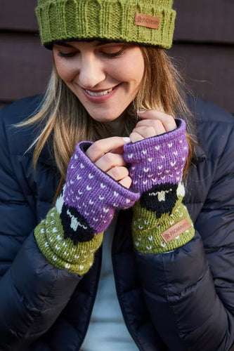 Purple Sheep Hand Warmers