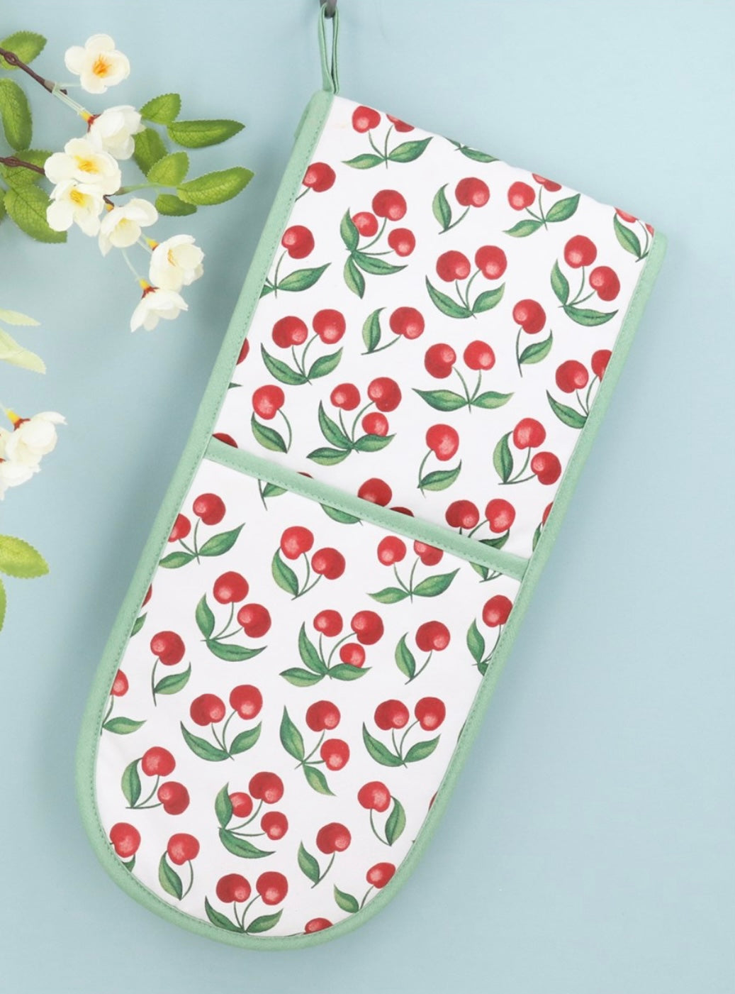 Cherries Oven Mitt