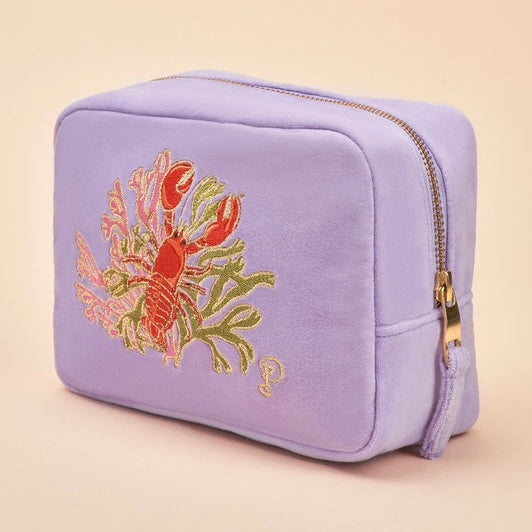 Embroidered Make Up Bag