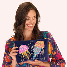 Jolly Jellies Embroidered Pouch