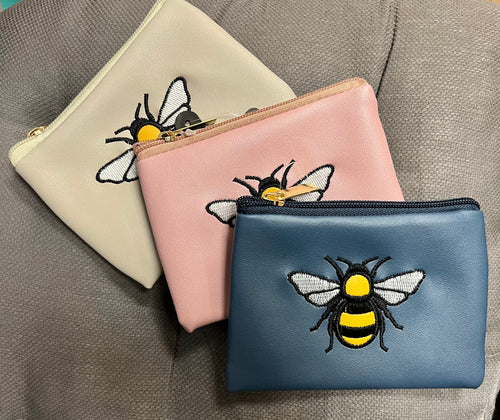 Bee Zip-Top Purse