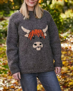 Highland Cow Sweater