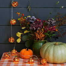 Disco Pumpkin String Lights