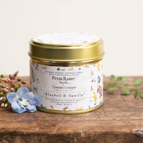 Peter Rabbit Bluebell & Vanilla Tin Candle