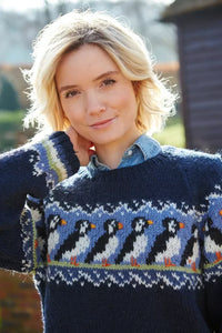 Circus of Puffins Sweater