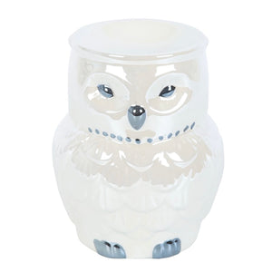 Iridescent Owl Oil Burner