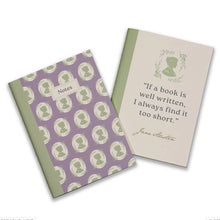 Jane Austen Notebook Duo