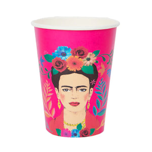 Frida Kahlo Paper Cups