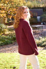 Sunflower Sweater - Burgundy