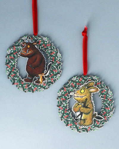 Julia Donaldson Wooden Wreath Decoration