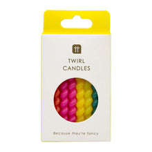 Twirly Party Candles