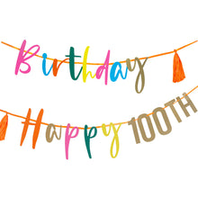 Customisable Birthday Banner