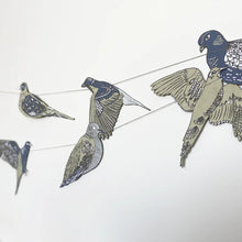 No. 33 Turtle Doves Sewn Garland