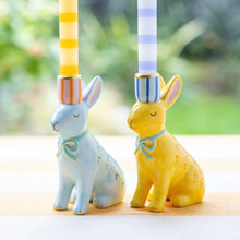 Boris and Bonnie Bunny Candle Holders
