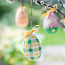 Recycled Egg Decorations