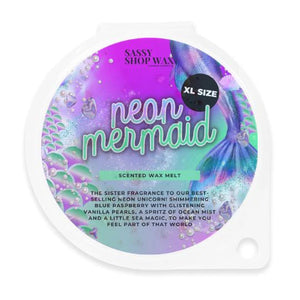 Neon Mermaid Wax Melt