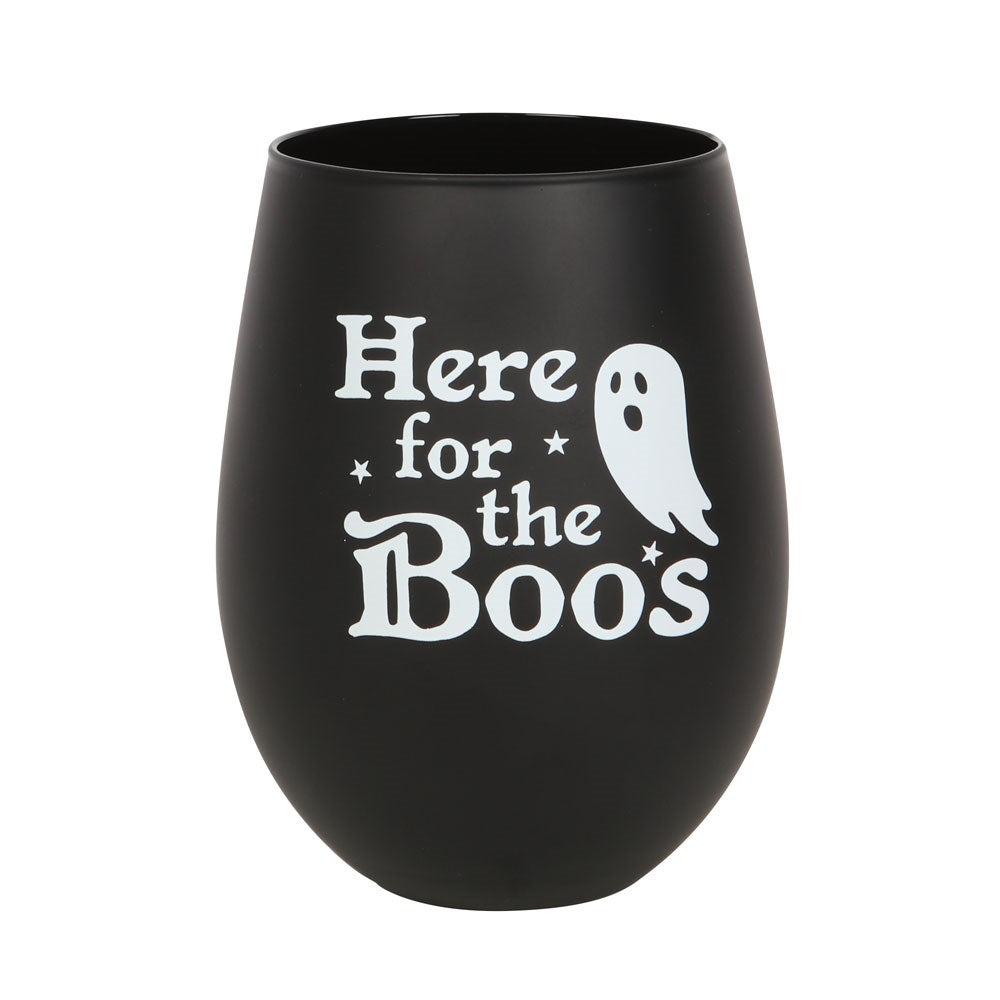 Here For The Boos Drinking Glass