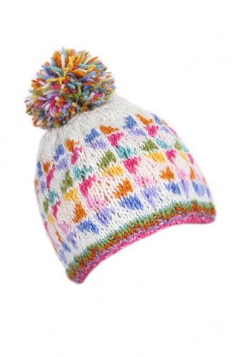Oban Bobble Hat - Bluebells of Bath