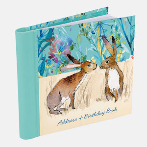 Kissing Hares Address & Birthday Book