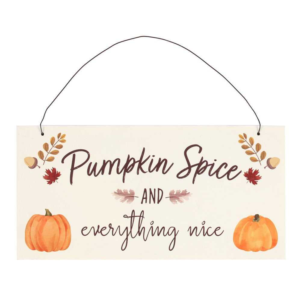 Pumpkin Spice Sign