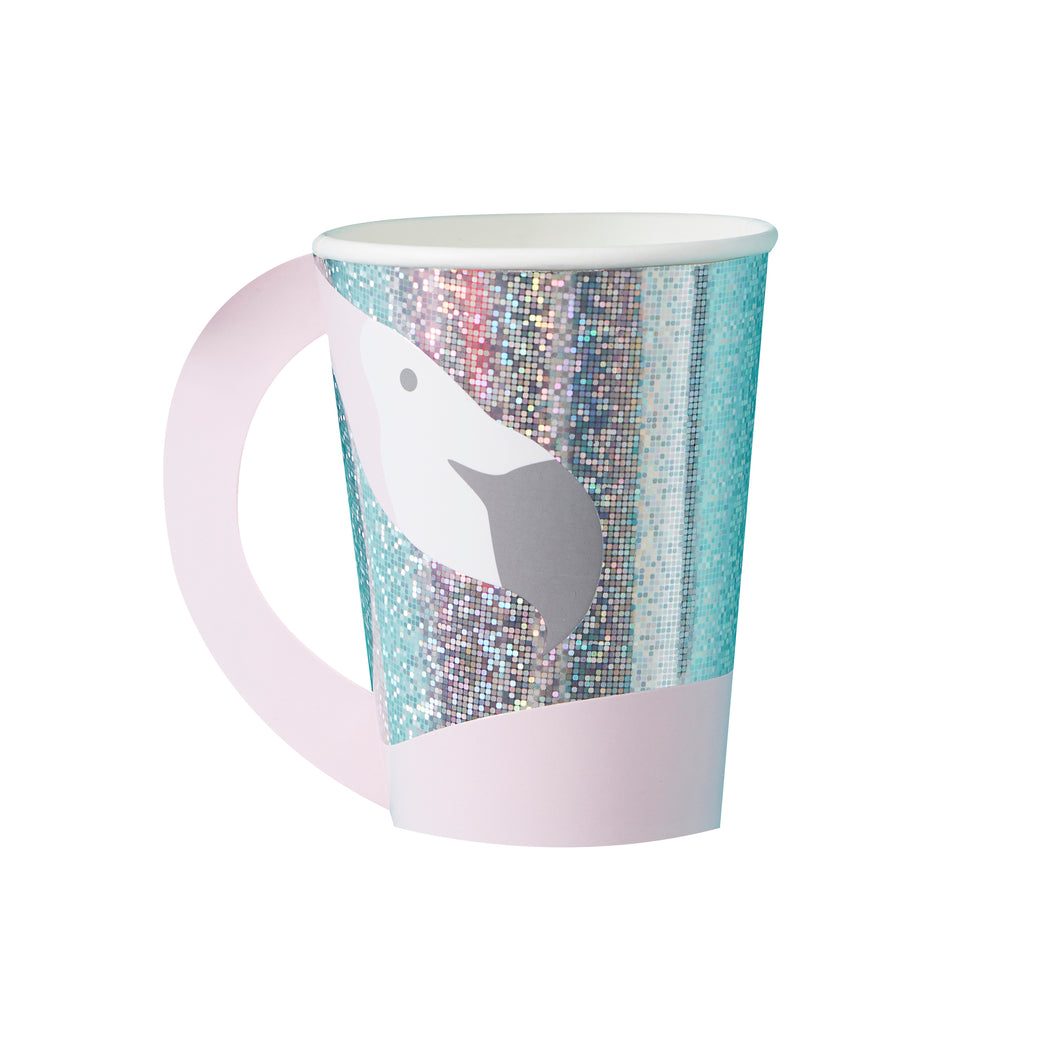 Flamingo Shaped Paper Cups - Bluebells of Bath