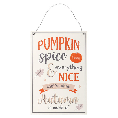 Pumpkin Spice Large Sign