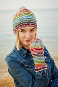 Hoxton Stripe Hand Warmers - Bluebells of Bath