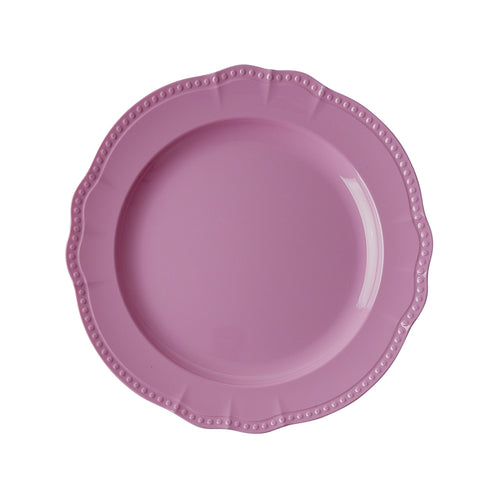 Dark Pink Melamine Dinner Plate - Bluebells of Bath