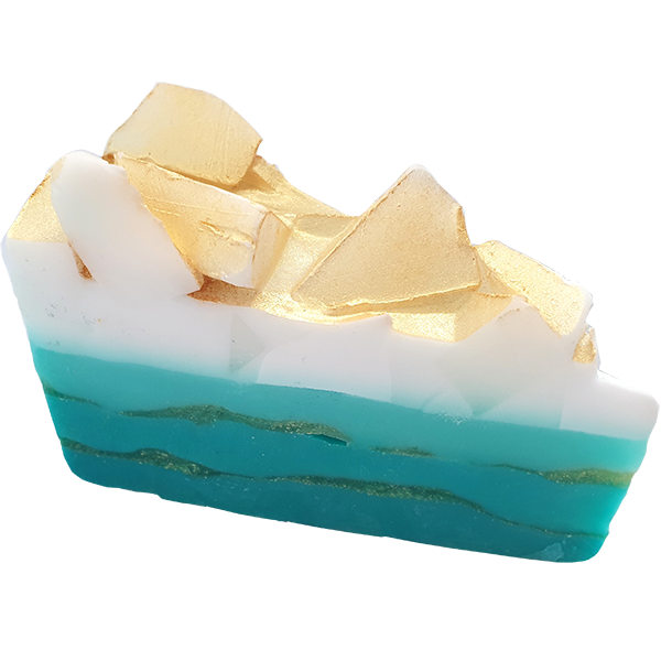 Golden Surf Soap Cake Slice