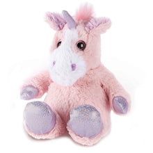 Microwavable Large Sparkly Pink Unicorn warmies bluebells of bath